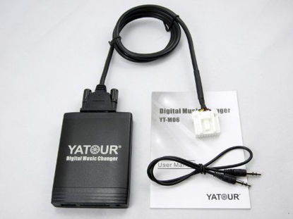 Picture of Yatour Car Digital Music Changer USB SD Aux MP18 Interface Car Stereo Bluetooth(Optional) Radio for Mazda