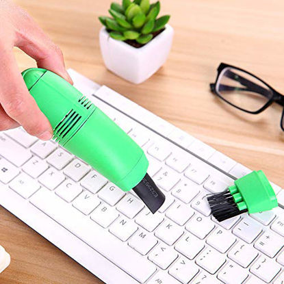 Picture of YDKJ Portable Handheld Cordless Mini Vacuum,Cordless - USB Rechargeable, Easy to Clean Keyboard, Computer, Office Desk