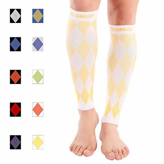 Doc Miller Calf Compression Sleeve 1 Pair 20-30mmHg Recovery