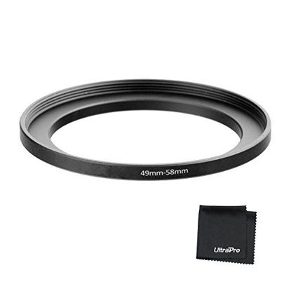 Picture of UltraPro Step-Up Adapter Ring 49mm Lens to 58mm Filter Size