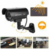 Picture of Black 3-6 Months Work Office Anti-Theft Dummy Camera Flash LED Fake Security Camera, Dummy Camera, Hotel for Supermarket