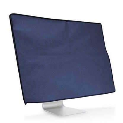 Picture of kwmobile Monitor Cover for Apple iMac 27" / iMac Pro 27" - Dust Cover PC Monitor Case Screen Display Protector - Dark Blue