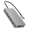 Picture of HyperDrive for MacBook M1 M2 Pro USB C Hub -10-in-1 USB Hub Dual 4K HDMI, Ethernet, USB-A, USB C Adapter, 100W PD, MicroSD/SD, Audio Jack - for MacBook M1 M2 Pro / Air, Windows PC, Chromebook