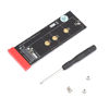 Picture of Acogedor M.2 PCIe Adapter Card, M.2 NVME M Key SSD to PCI-E X4 Converter Card, with Heat Sink, Support M.2 2230/2242 / 2260/2280 SSD