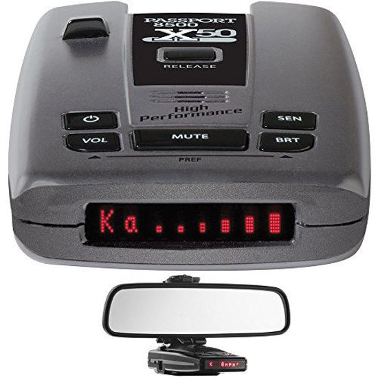 Picture of Escort Passport 8500 X50 Radar & Laser Detector with Smart Cord USB RadarMount Car Mirror Mount Bracket for Radar Detectors