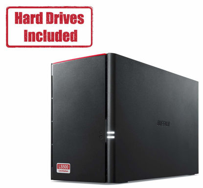 Picture of Buffalo LinkStation 520 4TB Private Cloud Storage NAS with Hard Drives Included