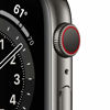 Picture of Apple Watch Series 6 (GPS + Cellular, 44mm) - Graphite Stainless Steel Case with Black Sport Band (Renewed)