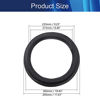 Picture of Jutagoss 12Inch Perforated Speaker Foam Edge Surround Rings Replacement Parts for Speaker Repair or DIY Black 4PCS