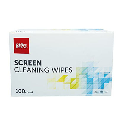 Picture of Office Depot® Brand Screen-Cleaning Wipes, Pack Of 100