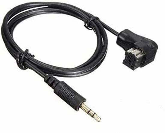 Picture of Car Stereo 3.5mm Aux Audio Music Input Adapter Cable for Pioneer and Pioneer Premier IP Bus Radios