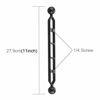 Picture of PULUZ 11.0 inch 27.9cm Aluminum Alloy Dual Balls Arm, Joint Underwater Strobe/Video Arm for Underwater Torch/Video Light and Lighting Systems (Black)