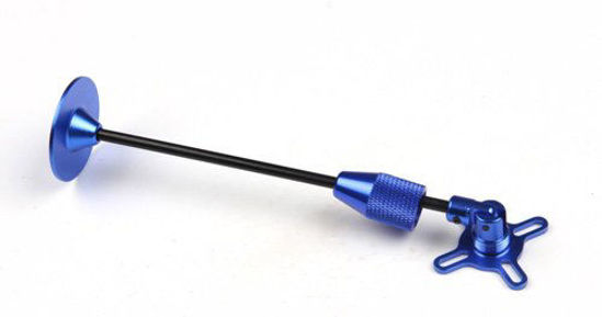 Picture of CNC Aluminum Folding GPS Antenna Mount for DJI & Others - Blue