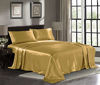 Picture of Satin Pillowcase 2 Pack - Queen Size (20"x30", Gold) - Silky Pillow Cases for Hair and Skin - Satin Pillow Covers with Envelope Closure - Extra Soft Premium Microfiber