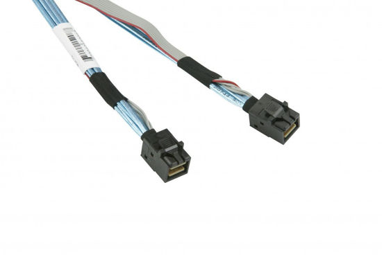 Picture of Supermicro CBL-SAST-0593 60cm Mini-SAS HD to Mini-SAS HD Internal 30AWG Cable
