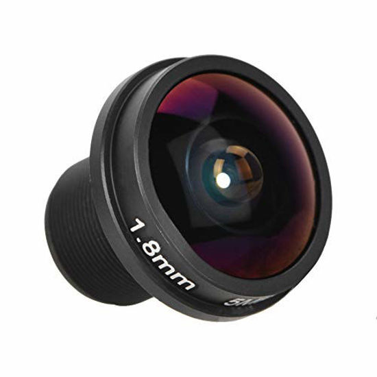 Picture of CCTV Lens 1.8mm 180° Wide Angle Board Lens, HD 5mp Fisheye View CCTV Wide Angle Camera for CCTV Camera