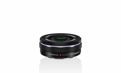 Picture of Olympus 14-42mm f3.5-5.6 EZ Interchangeable Lens for Olympus/Panasonic Micro 4/3 Digital Camera (Black) - International Version (No Warranty)