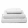 Picture of Cosy House Collection Luxury Bamboo Sheets - 3 Piece Bedding Set - Bamboo Viscose Blend - Soft, Breathable, Deep Pocket - 1 Fitted Sheet, 1 Flat, 1 Pillow Case - Twin XL, White