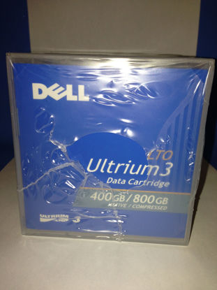 Picture of 5 Pack 5-Lot Genuine OEM RC922 Dell LTO Ultrium 3 400GB (Native)/ 800GB (Compressed) WORM Write Once Read Many Blank Data Media Magnetic Tape Cartridge Dell Part Number: 0HC593