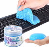 Picture of Keyboard Cleaners, Car Cleaners Gels Universal Cleaning Gels Detailing Cleaning Tools for PC Tablet Laptops Keyboards, Car Vents, Cameras, Printers, Home Appliance, Calculators Etc, (Blue)