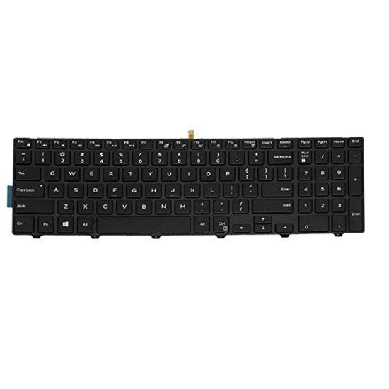 Picture of GinTai Keyboard Replacement for Dell Inspiron 15 5000 Series 15-3000 3542 3543 3551 3552 5542 5545 5547 P39F 5755 5551 5558 5552 5758 5759 7557 7559 5559 17 5748 5749 5755 0KPP2C 0KF8C3 With Backlit