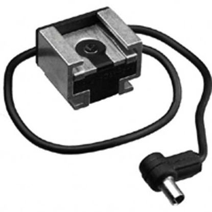 Picture of Kalt PC to Hot Shoe Adapter with Connecting Cord.
