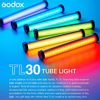 Picture of Godox TL30 4-Light Kit Full-Color RGB Tube Light, CRI 97 TLCI 99 Accurate Color, RGB CCT HSI Mode, 2700k-6500K Adjustable, 13 Fx Light Effect, APP Control Support, Brightness Adjustable, Magnet Design