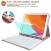 Picture of Keyboard Case for iPad 9th/8th/7th Generation 2021/2020/2019, iPad 10.2/Pro 10.5 Keyboard Case with Pencil Holder, Detachable Bluetooth Keyboard for 9th/8th/7th Gen 10.2 inch/iPad Air 3/iPad Pro 10.5