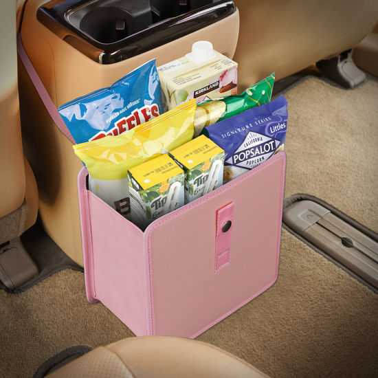 Pink shop car organizer