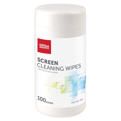 Picture of Office Depot® Brand Screen-Cleaning Wipes, Pack Of 100