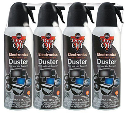 Picture of Dust-Off DPSM4 Disposable Duster, 7 oz. - Pack of 4