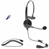 Picture of Mitel Phone Headset | Noise Canceling Headset for All Mitel Phones Compatible | Professional Call Center Headset for Office | RJ9 Headset Quick Disconnect Included | Flexible & Rotatable Microphone