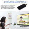 Picture of Wireless USB 2.0 TV Wi-Fi Network Card Adapter 802.11A/B/G/N 2.4GHz and 5GHz Dual-Band Wireless WLAN LAN Adapter 300Mbps Compatible for Samsung Smart TV WIS12ABGNX WIS09ABGN by discoGoods