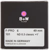 Picture of B+W 49mm ND 0.3-2X with Single Coating (101)