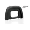 Picture of HomyWord (2 Pack) Eyepiece/Eye Cup/Viewfinder for Nikon D40 D40x D80 D90 D70S D100 D200 D300 D300S D600 D610 D750 D5000 D5100 D5200 D7000 D7100 D7200 D7500 DSLR Cameras Replace Nikon DK-23 & DK-21