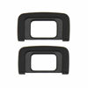 Picture of HomyWord 2 Pack DK-25 Black Eyecup Eyepiece/Eye Cup/Viewfinder for Nikon D5600, D5500, D5400, D5300, D5200, D5100, D5000, D3400, D3300, D3200, D3100, D3000, Replaces Nikon DK-25 Eyepiece