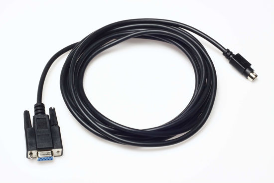 Picture of Wirenest 12ft VISCA PTZ Camera Control Cable for Sony EVI/BRC/SRG Series RS232 8 Pin Mini DIN to DB9F Serial