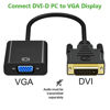 Picture of Giveet DVI to VGA Adapter, DVI 24+1 DVI-D Dual Link to VGA Male to Female 1080P Video Cable Converter for Gaming, DVD, Laptop, HDTV Projector & Other DVI Enabled Devices