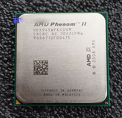 Picture of X4 945 Deneb 3 GHz Quad-Core CPU Processor HDX945WFK4DGM Socket AM3 95W