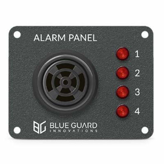 Picture of Boat Alarm Panel, 4 lights, Audible Alarm, Compatible 9-36 Vdc signal