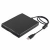 Picture of PENCHEN USB External Floppy Disk Drive Portable 3.5 inch Floppy Disk Drive USB Interface Plug and Play Low Noise for PC Laptop Black