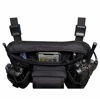 Picture of RCH-601D Double Radio Chest Harness Shoulder Radio Holster Chest Pack with Adjustable Radio Pouch That Will Adjust to fit a Radio from 4-3/4" up to 9" Tall Radio. Made in USA by Holsterguy