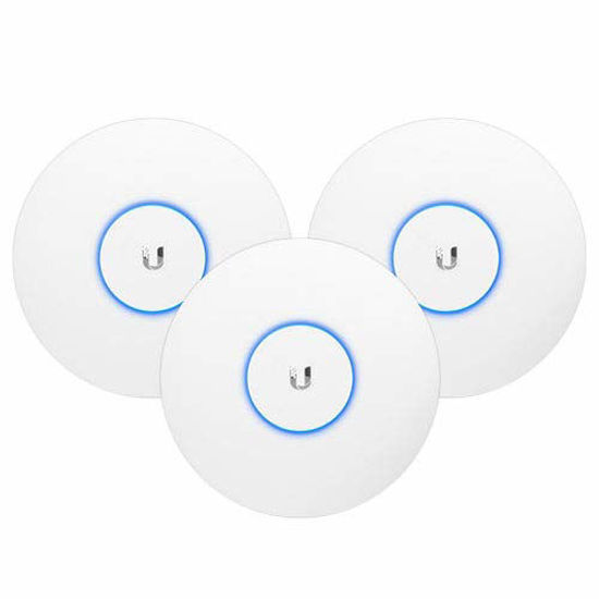 Picture of Ubiquiti UAP-AC-PRO-US UniFi AC PRO 802.11ac Dual-Radio Access Point (3-Pack)