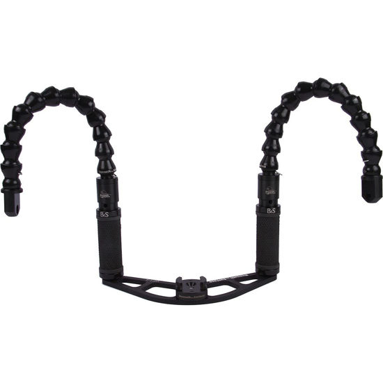 Picture of Beneath the Surface Model 4 Dual Flex Arm Boomerang Camera Tray for SOLA Dive L