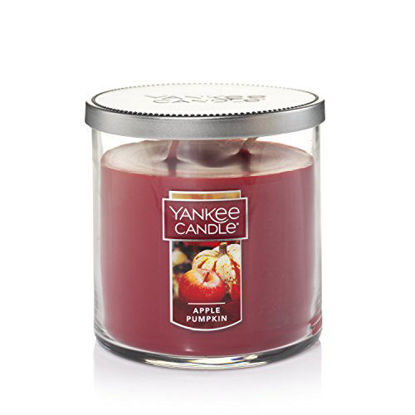 Picture of Yankee Candle Apple Pumpkin Scented, Classic 12.5oz Medium Tumbler 2-Wick Candle, Over 40 Hours of Burn Time