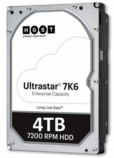 Picture of HGST Ultrastar 7K6000 4TB 7200 RPM 512e SAS 12Gb/s 128MB Cache 3.5-Inch Enterprise Internal Hard Disk Drive - HUS726040AL5210 (0F22795)