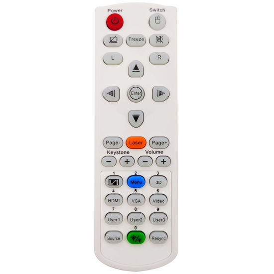 Picture of INTECHING SP.70103GC01 Projector Remote Control for Optoma BR431, DH1012, EH341, HD39HDR, HE35, W316ST, W316ST-SA, W351, W402, X316ST, X351, X402