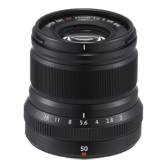 Picture of FUJIFILM single focus in the telephoto lens XF50mmF2 R WR B Black--(Japan Import-No Warranty)