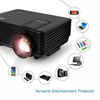 Picture of Portable Video-Projector Full HD with Remote - Home Theater-Projector Tv Digital Movie-Projector - 1080p Support 80" Led-LCD-Display USB/HDMI Mac,Computer and Laptop - Pyle PRJG88, BLACK