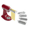 Picture of KitchenAid KSMPDX Pasta Deluxe Set Stand Mixer Attachment, 5 Piece, Stainless Steel