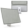 Picture of kwmobile Cover Compatible with 27-28" Monitor - 3-in-1 Case with Storage for Mouse, Keyboard - Light Grey